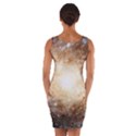 Galaxy Space Wrap Front Bodycon Dress View2