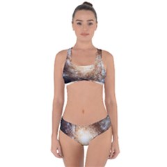 Galaxy Space Criss Cross Bikini Set by Sabelacarlos