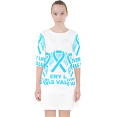 Child Abuse Prevention Support  Pocket Dress by artjunkie