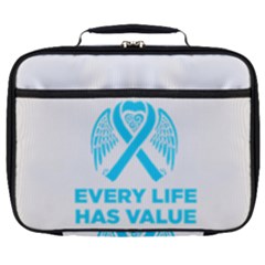 Child Abuse Prevention Support  Full Print Lunch Bag by artjunkie