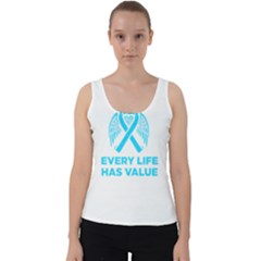 Child Abuse Prevention Support  Velvet Tank Top