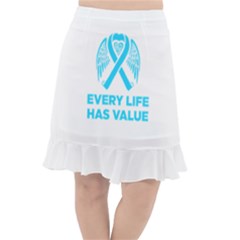 Child Abuse Prevention Support  Fishtail Chiffon Skirt