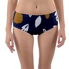 Pattern 10 Reversible Mid-waist Bikini Bottoms by andStretch