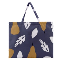 Pattern 10 Zipper Large Tote Bag by andStretch
