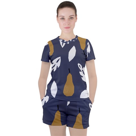 Pattern 10 Women s Tee And Shorts Set by andStretch