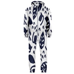 Orchard Leaves Hooded Jumpsuit (men)  by andStretch