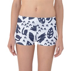 Orchard Leaves Reversible Boyleg Bikini Bottoms by andStretch