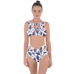 Orchard Leaves Bandaged Up Bikini Set  by andStretch