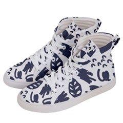 Orchard Leaves Men s Hi-top Skate Sneakers