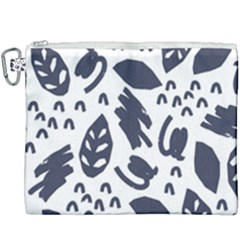 Orchard Leaves Canvas Cosmetic Bag (xxxl) by andStretch