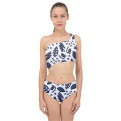 Orchard Leaves Spliced Up Two Piece Swimsuit by andStretch