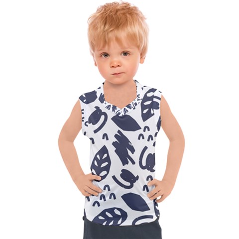 Orchard Leaves Kids  Sport Tank Top by andStretch