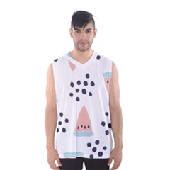 Watermelon Slice Men s Basketball Tank Top by andStretch