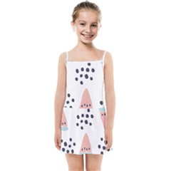 Watermelon Slice Kids  Summer Sun Dress by andStretch