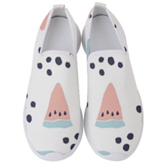 Watermelon Slice Men s Slip On Sneakers