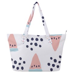 Watermelon Slice Full Print Shoulder Bag