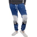 Boat Silhouette Moon Sailing Men s Jogger Sweatpants View1