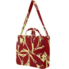 Flowery Fire Square Shoulder Tote Bag