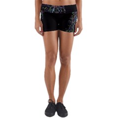 Galaxy Space Yoga Shorts