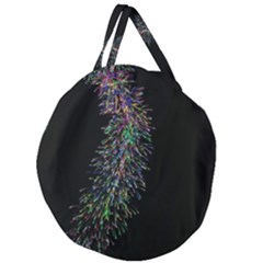 Galaxy Space Giant Round Zipper Tote