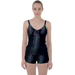 Galaxy Space Tie Front Two Piece Tankini