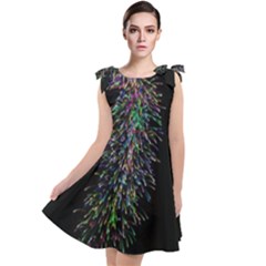 Galaxy Space Tie Up Tunic Dress by Sabelacarlos