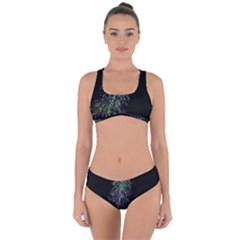 Galaxy Space Criss Cross Bikini Set by Sabelacarlos