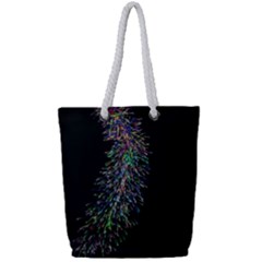 Galaxy Space Full Print Rope Handle Tote (small) by Sabelacarlos