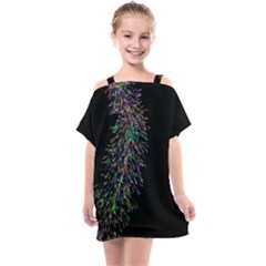 Galaxy Space Kids  One Piece Chiffon Dress