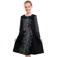 Galaxy Space Kids  Midi Sailor Dress by Sabelacarlos