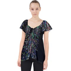 Galaxy Space Lace Front Dolly Top