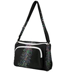 Galaxy Space Front Pocket Crossbody Bag