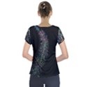 Galaxy Space Short Sleeve Front Detail Top View2