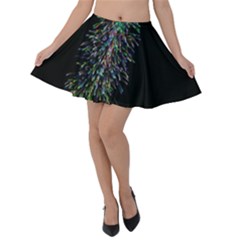 Galaxy Space Velvet Skater Skirt