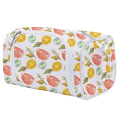 Citrus Gouache Pattern Toiletries Pouch by EvgeniaEsenina