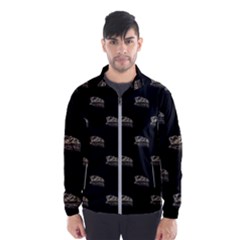 Dinosaur Skeleton Head Motif Pattern Men s Windbreaker by dflcprintsclothing