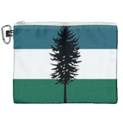 Flag Of Cascadia  Canvas Cosmetic Bag (xxl) by abbeyz71