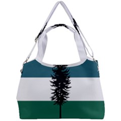 Flag Of Cascadia  Double Compartment Shoulder Bag by abbeyz71