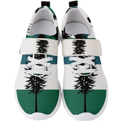 Flag Of Cascadia  Men s Velcro Strap Shoes by abbeyz71