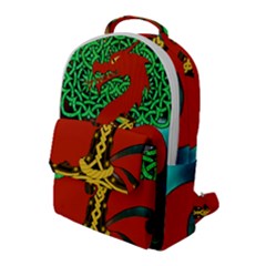 Ragnarok Dragon Monster Flap Pocket Backpack (large) by HermanTelo