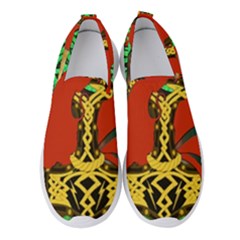 Ragnarok Dragon Monster Women s Slip On Sneakers by HermanTelo