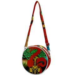 Ragnarok Dragon Monster Crossbody Circle Bag by HermanTelo