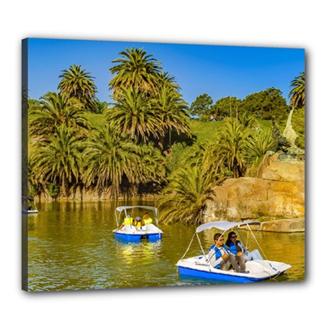 Parque Rodo Park, Montevideo, Uruguay Canvas 24  X 20  (stretched) by dflcprintsclothing