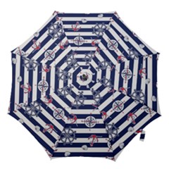 Seamless-marine-pattern Hook Handle Umbrellas (medium) by BangZart