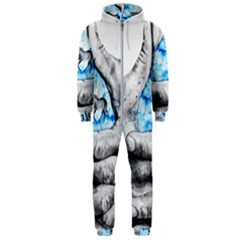 Hands Horse Hand Dream Hooded Jumpsuit (men) 