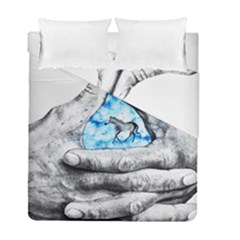 Hands Horse Hand Dream Duvet Cover Double Side (full/ Double Size)