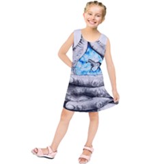 Hands Horse Hand Dream Kids  Tunic Dress by HermanTelo