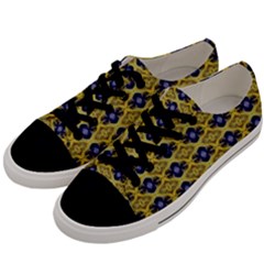 Vintage Men s Low Top Canvas Sneakers by mrozarg