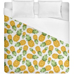 Pineapples Duvet Cover (king Size) by goljakoff