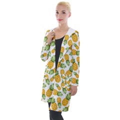 Pineapples Hooded Pocket Cardigan by goljakoff